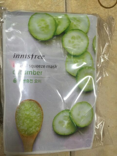 Combo mười miếng đắp mặt nạ Innisfree