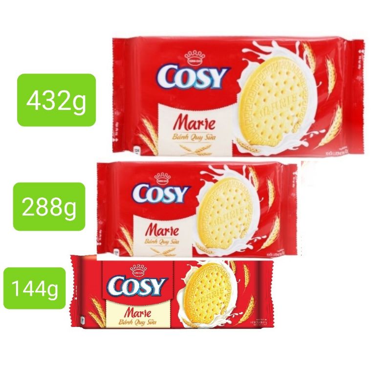 Bánh Quy Sữa Cosy Maire 144g, 288g, 432g