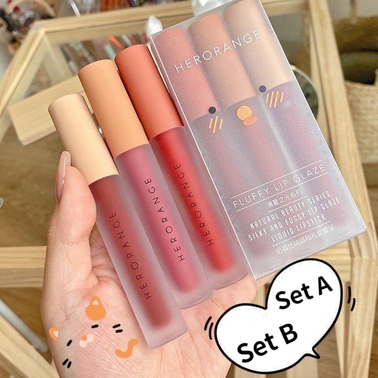 (Hàng Mới Về) Son Môi Trang Điểm Màu Sắc Thời Trang Thương Hiệu Herorange | BigBuy360 - bigbuy360.vn