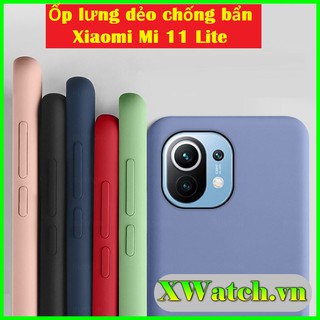 Ốp lưng TPU dẻo chống bẩn  Xiaomi Mi 11 lite / mi11 lite cao cấp