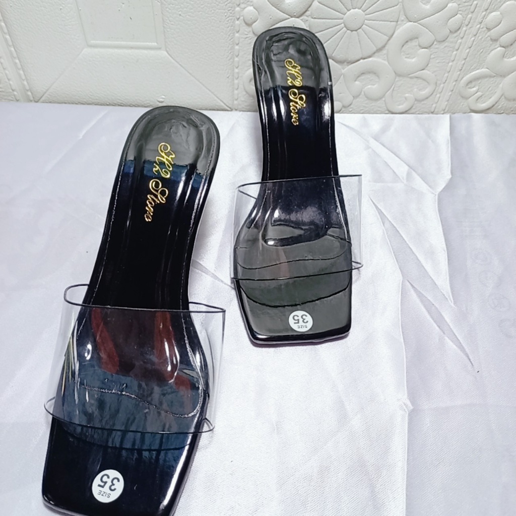 GUỐC Dép nữ cao gót YS quai ngang trong thời trang trẻ trung hot hè 2021 mã GDQT MINHTUYETSHOES