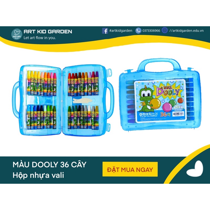 MÀU SÁP DẦU DOOLY 36 CÂY