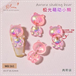 Charm gấu đầu lắc lư