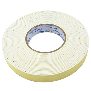 Băng Keo Mút (Mouse) Vàng 2 Mặt 10Y (Chọn Size) - Băng Keo Mút Vàng 1.2/1.6/2.4/3.6/4.8cm