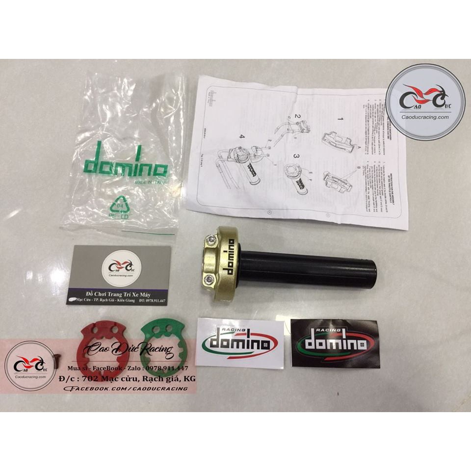 Cùm tăng tốc domino 2 dây ga - Rút ngắn hành trình vặn ga