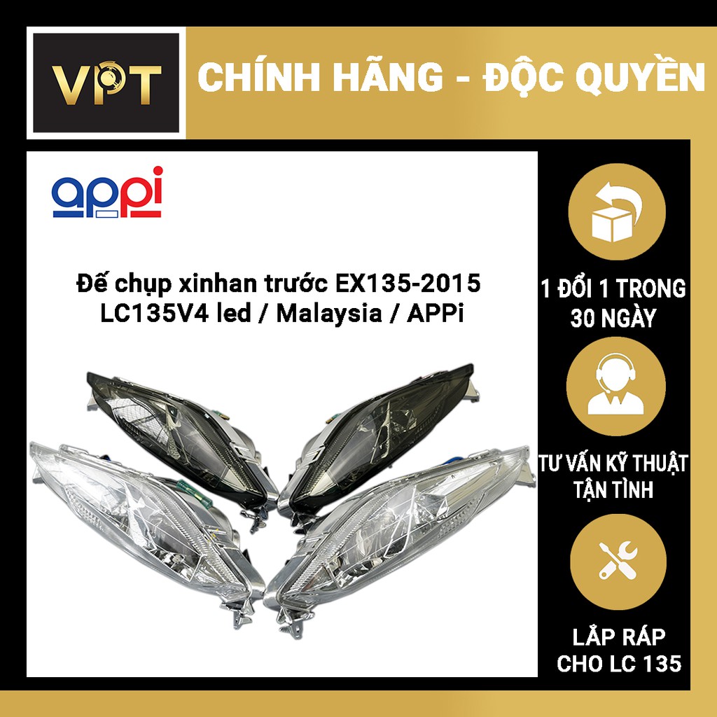 Chóa Xinhan trước Appi LC135 2011-2014 LED [ ĐỘC QUYỀN & CHÍNH HÃNG ]