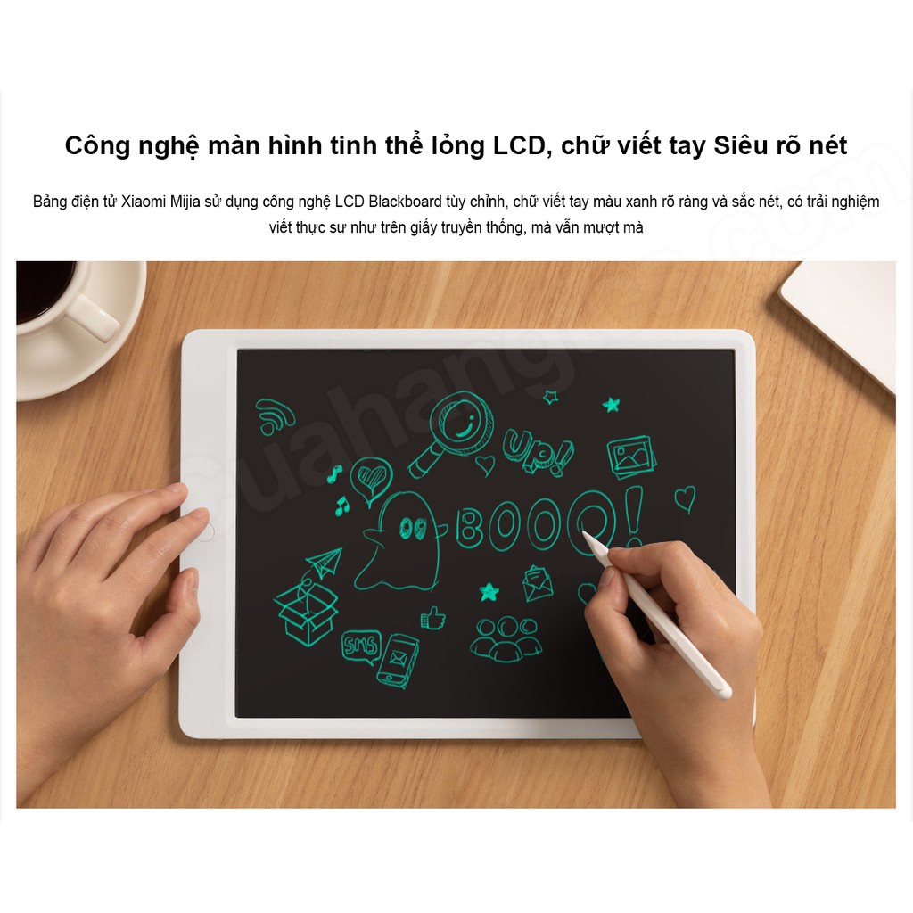 Bảng Vẽ Điện Tử xiaomi Mijia- Bảng Vẽ Cho Bé 10 Inch Hàng Chính Hãng