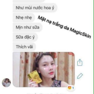 Combo 6 gói mặt nạ trắng da Magic Skin