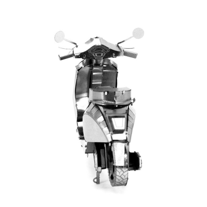 Mô hình 3D kim loại chưa lắp ráp mô phỏng xe Vespa 125, cực đẹp