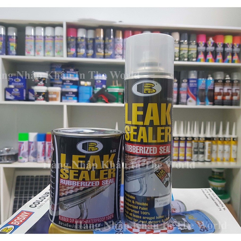 [GIÁ TỐT] Chống thấm chống dột- Leak Sealer B125 Bosny- Nhập khẩu Thái Lan