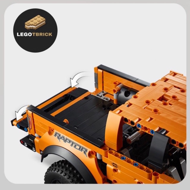 Đồ chơi lắp ráp mô hình thông minh Ford Ranger - Ranger raptor - Tbrick - nonlego