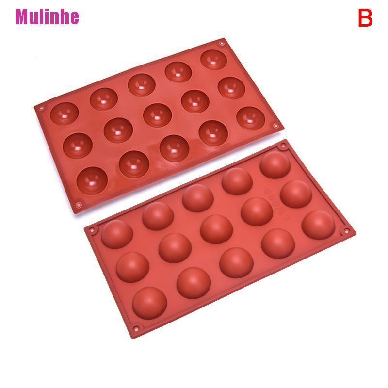Khuôn Silicone Làm Bánh Kẹo / Chocolate Hình Bán Cầu