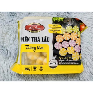 [NOWSHIP 1H] Viên thả lẩu bánh bao trứng tôm gói 500gam