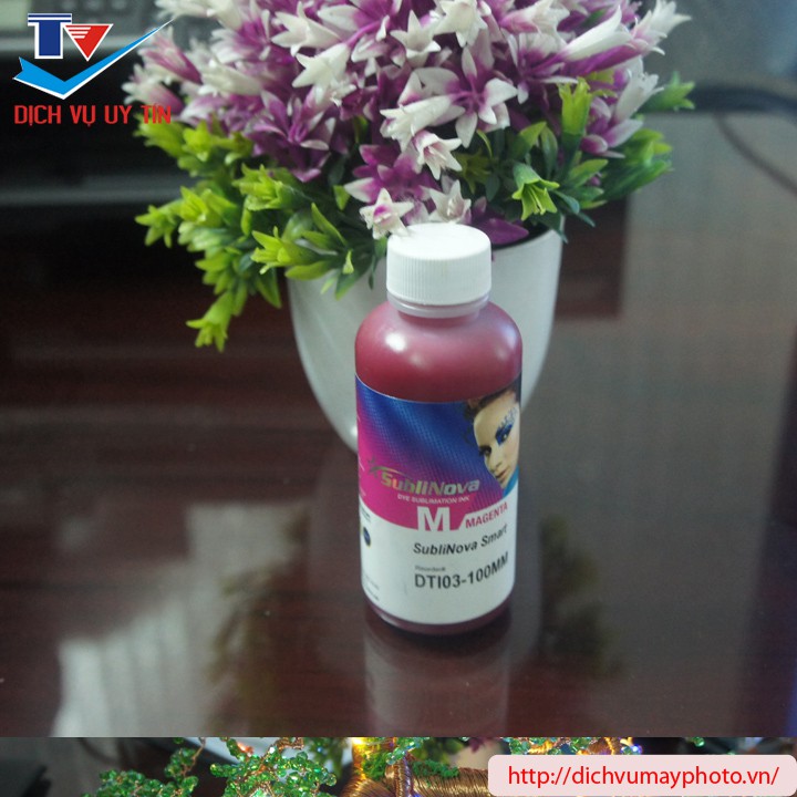 Mực in chuyển nhiệt inktec 100ml cho máy in phun màu Epson L805 L800 L1800 T60 1390 1430