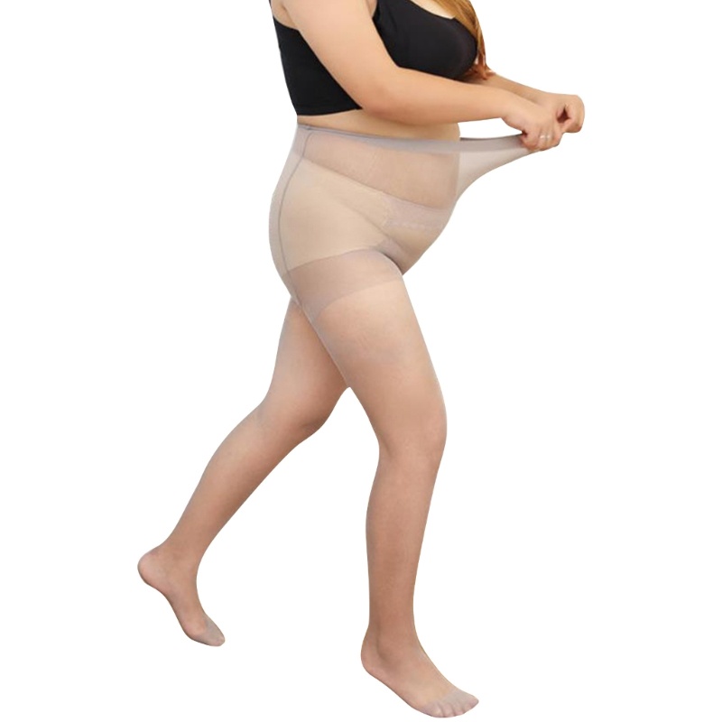 Quần Tất Mỏng Màu Sắc Đơn Giản Có Size Lớn Dành Cho Nữ