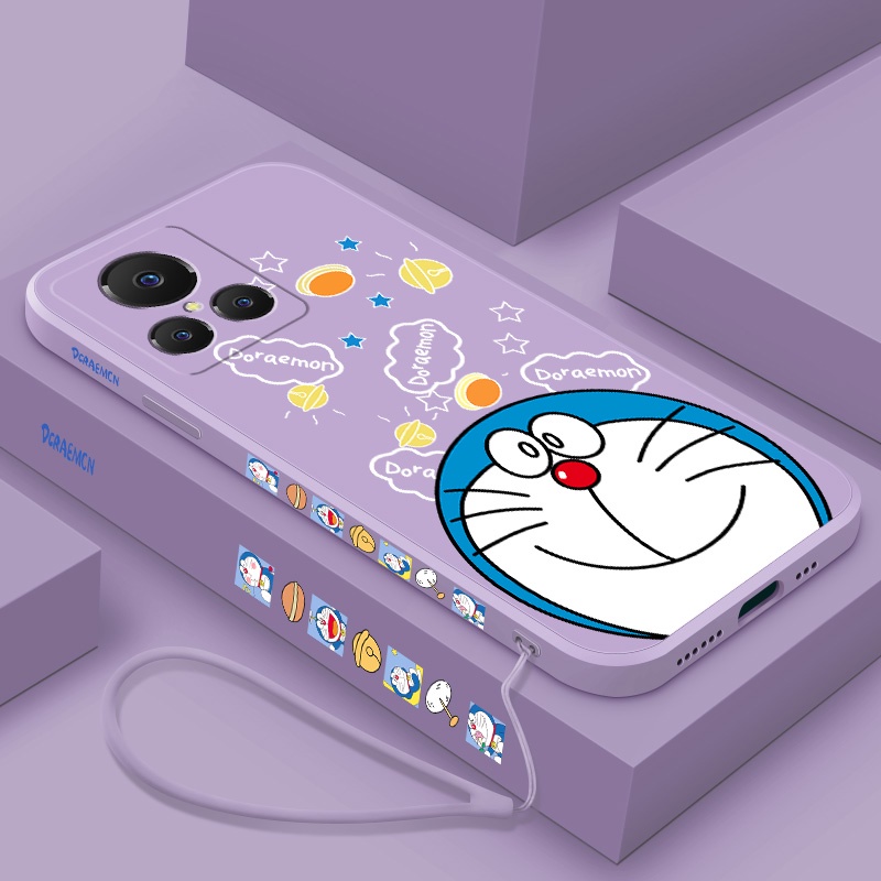 Ốp Điện Thoại tpu Silicon Mềm Hình Doraemon Cho realme GT realme GT neo2 realme GT neo3 realme GT Master realme XT edge
