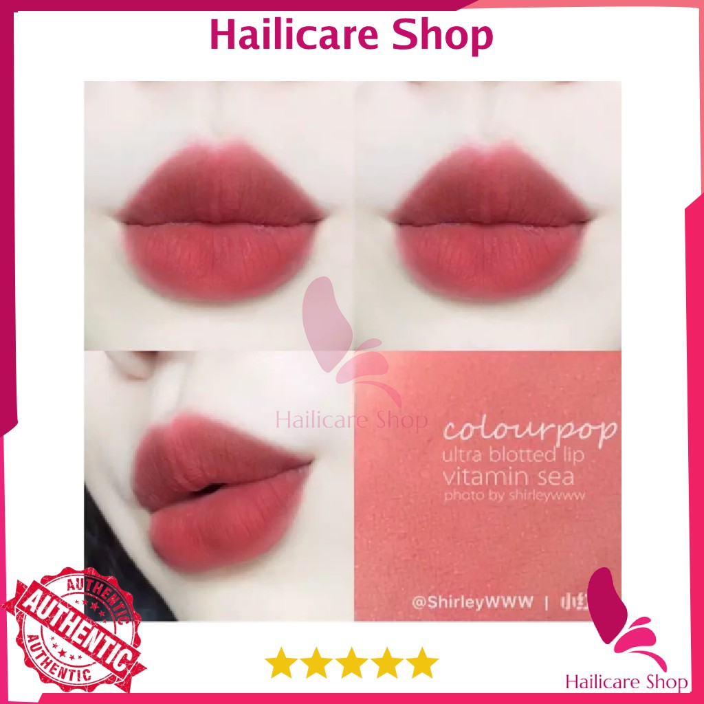 [Nhập Mỹ] Các màu Son Colourpop Ultra Blotted Lip Vitamin Sea/ Doozy/ Zuma