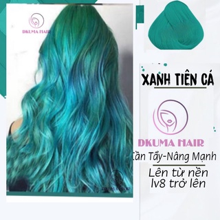 Màu Nhuộm Xanh Tiên Cá Hair Color