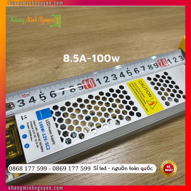 Nguồn tổ ong 12V mỏng - 18w/24w/36w/48w/60w/100w/120w/150w/200w/300w/400w - Adapter 12V 2A/3A/4A/5A/8A/10A/12.5A/25A/33A