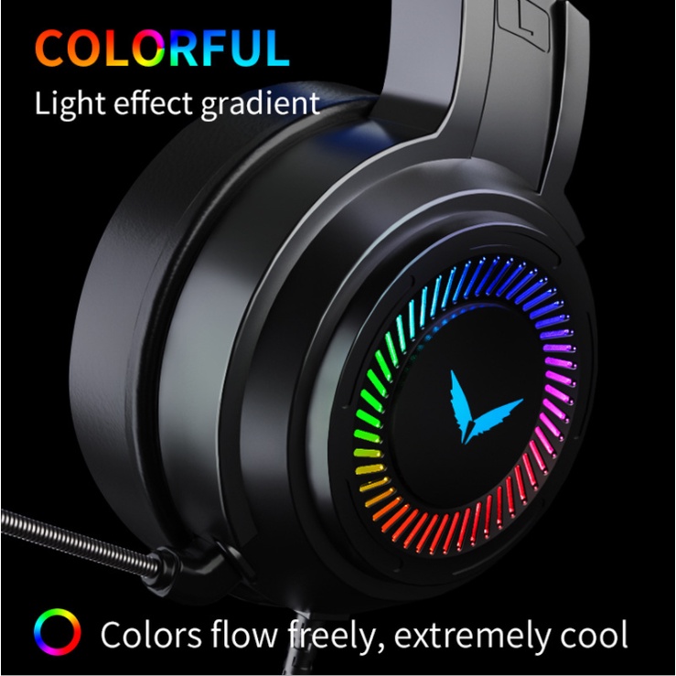 Tai nghe chụp tai gaming giả lập 7.1 Led RGB full box chơi game giải trí, siêu THOÁNG MÁT cho pc laptop, cắm cổng usb