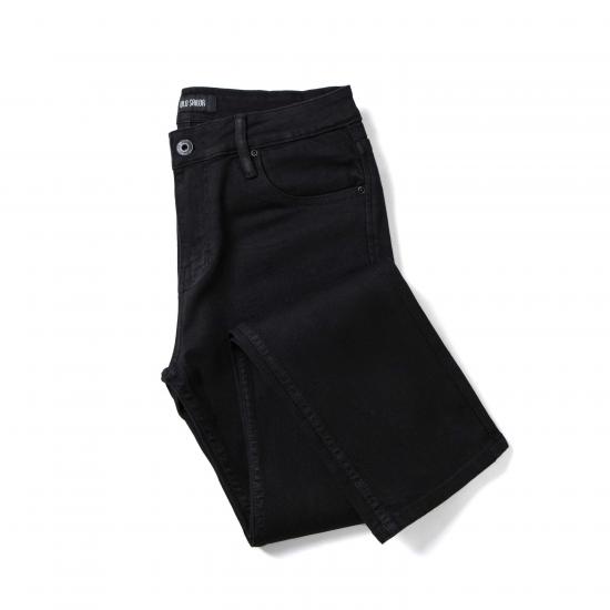 Quần Jean Nam THE BS Chất Denim Quần Jean Trơn Đen Phong Cách Trẻ Trung Hàn Quốc  Big Size