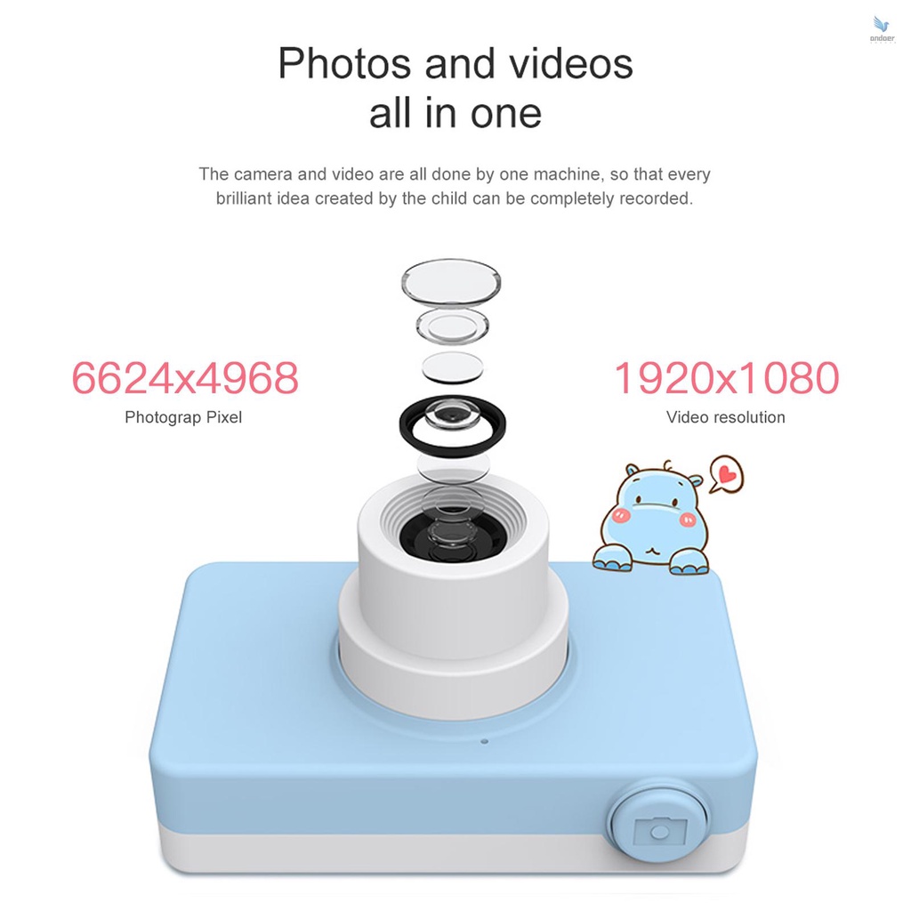 Camera chụp ảnh selfie C1 32MP màn hình 2 inches IPS kèm vỏ đựng thẻ TF 32G
 | BigBuy360 - bigbuy360.vn
