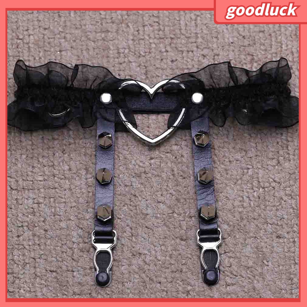 Đai nịt bít tất phong cách punk gothic cho nữ