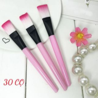 Combo 300 cọ quét mặt nạ cán hồng (1.5k/ cây).