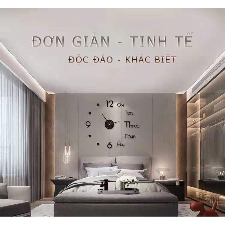 [GIÁ SỐC] Đồng Hồ Treo Tường, Đồng Hồ Trang Trí, Decor