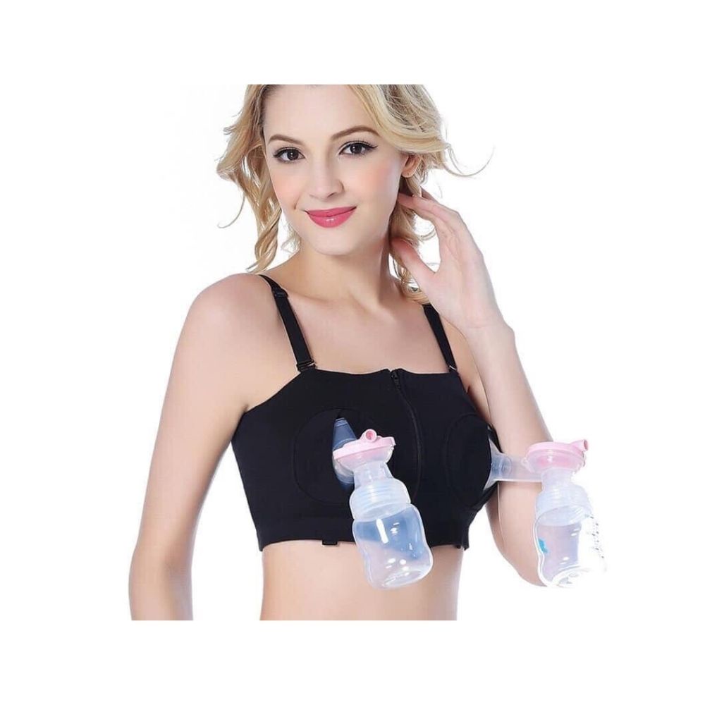 Áo Hút Sữa Rảnh Tay Cho Mẹ Chất Vải Mềm Mại, Co Giãn Tốt, Sử Dụng Được Với Tất Cả Các Loại Máy Hút Sữa