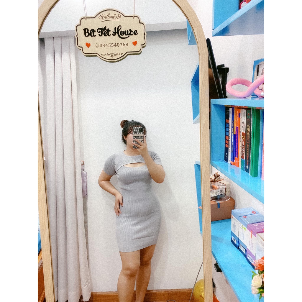 Đầm khoét ngực Bigsize 60-90kg