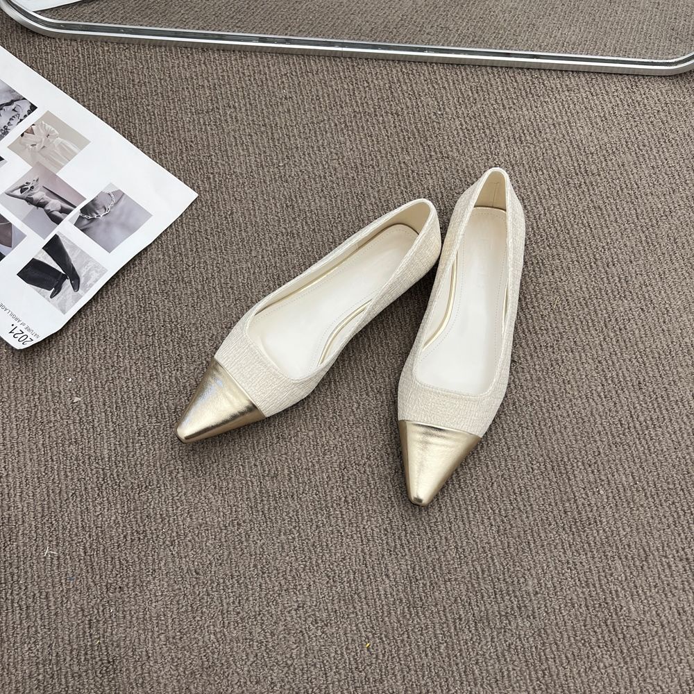 Giày Sandal Mũi Nhọn Màu Sắc Xinh Xắn Thời Trang Mùa Hè