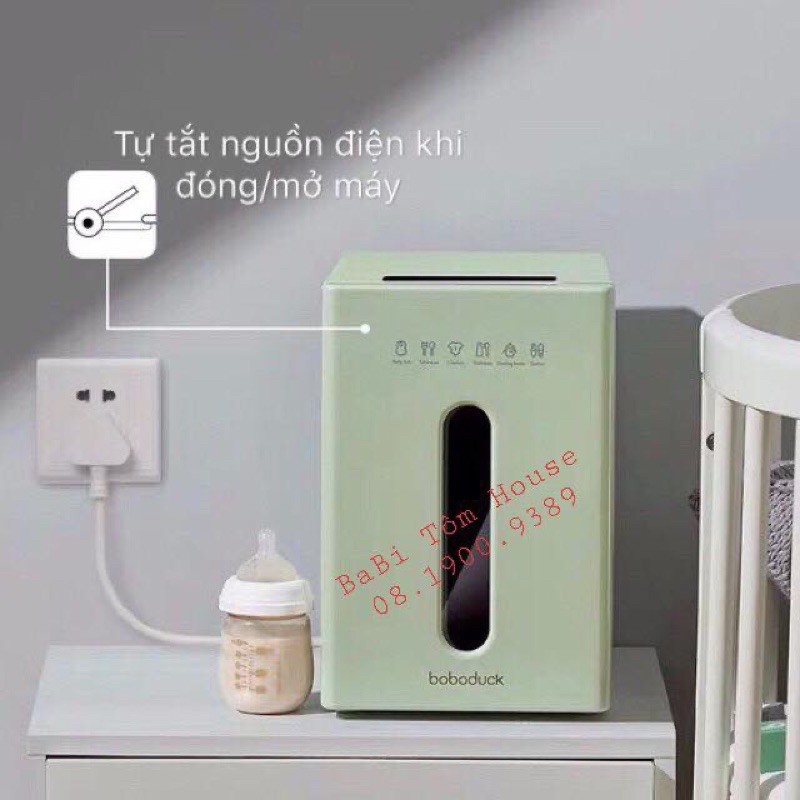 (BẢN NÂNG CẤP HL-0937 Pro) MÁY SẤY KHÔ VÀ TIỆT TRÙNG UV BOBODUCK