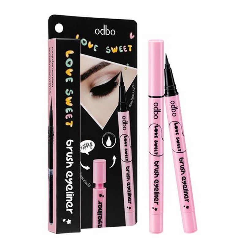 Bút kẻ mắt nước Odbo Love Sweet Brush Eyeliner OD339