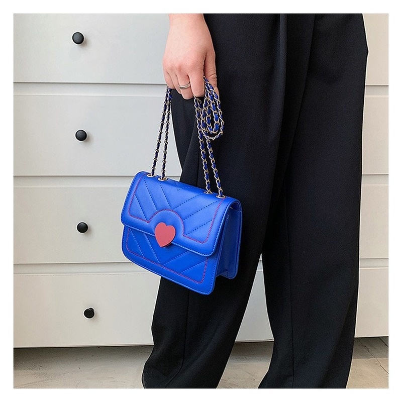 Túi Đeo Chéo Vai Kiểu Vuông Nhỏ Họa Tiết Thêu NB00232