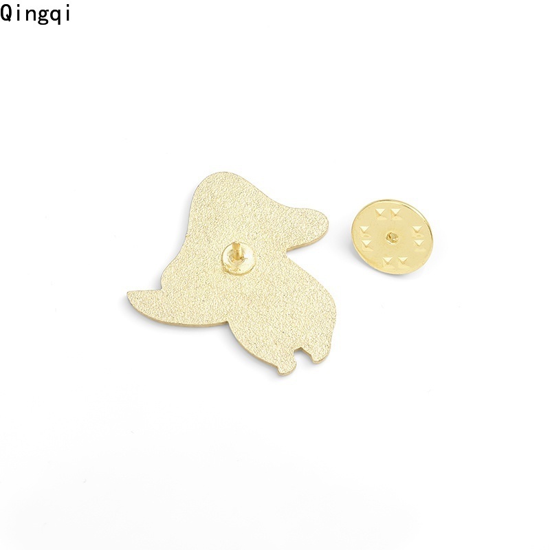 Ghim cài áo tráng men Miss Zoe hình cây nấm dễ thương cho trẻ em