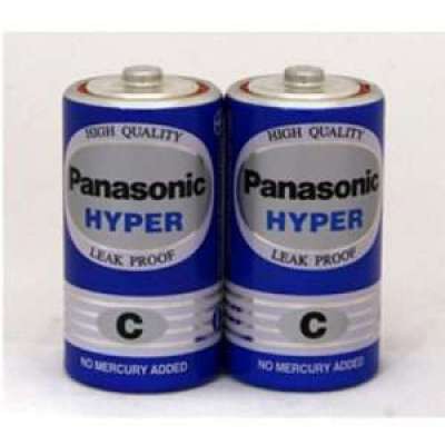 Pin trung Panasonic Hyper C Carbon gói 2 viên chính hãng