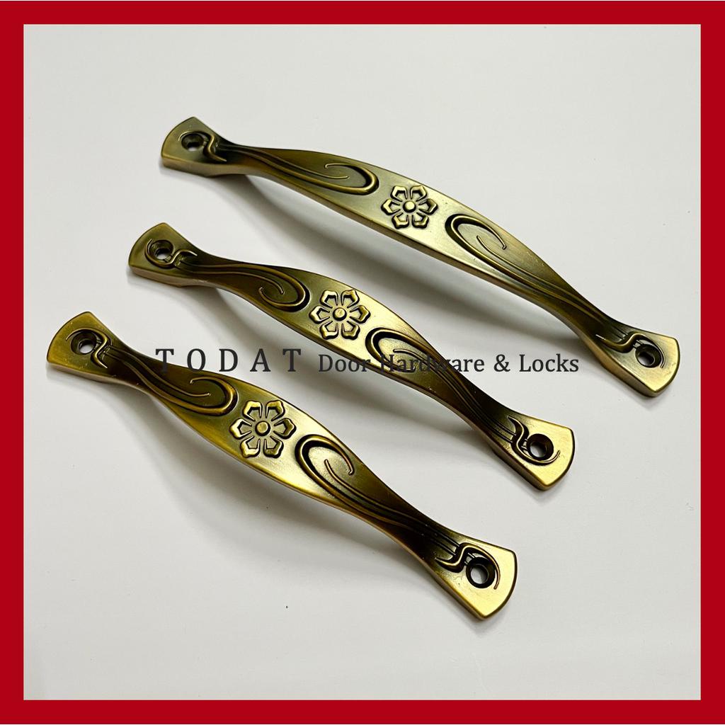 Tay Nắm Tủ Rỗng Mạ Vàng Rêu