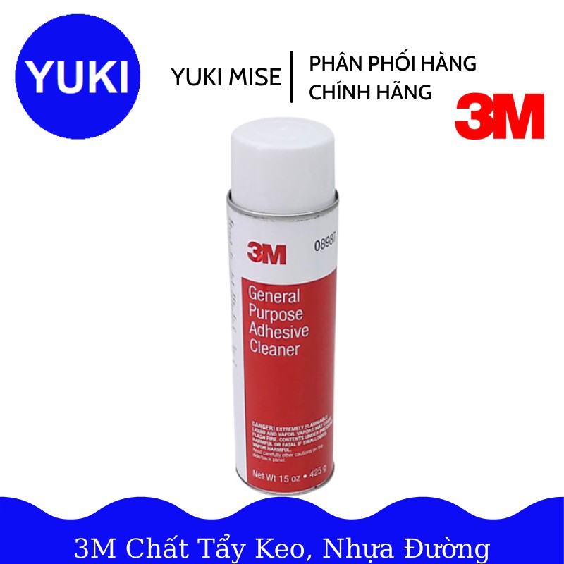 Dung Dịch Tẩy Keo - Nhựa Đường 3M 08987 425g | YUKI MISE