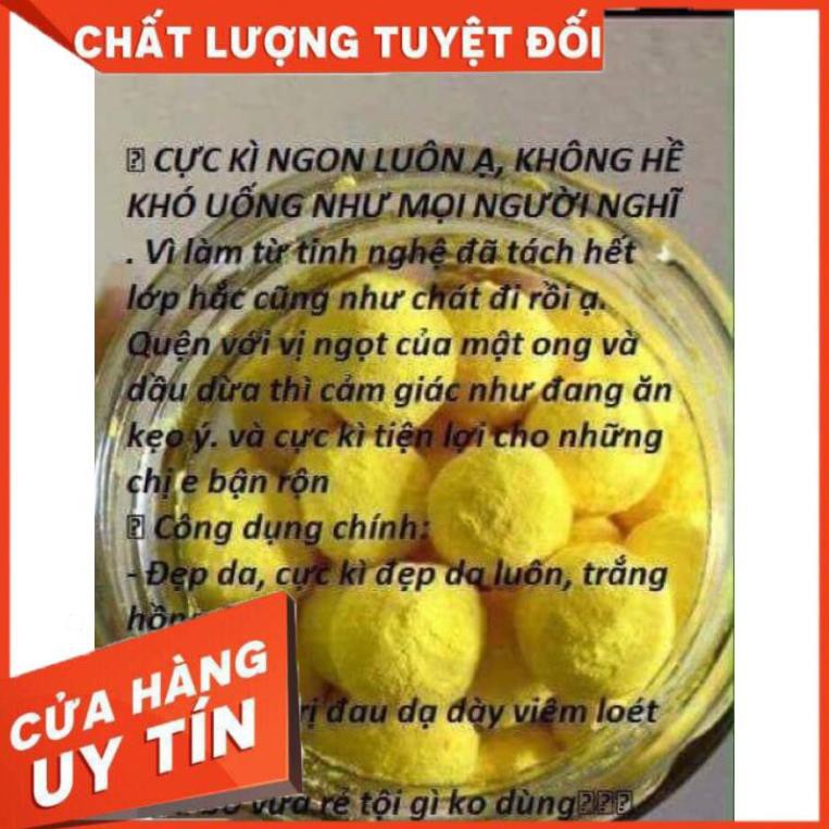 Viên tinh bột nghệ mật ong gói 100g