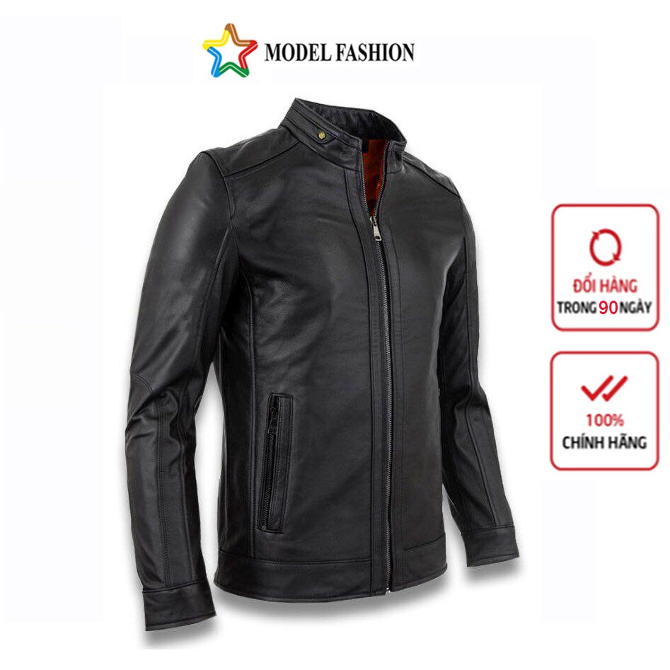 ÁO KHOÁC DA NAM Model fashion LÓT LÔNG CAO CẤP MỚI NHẤT 2018 (AD26)