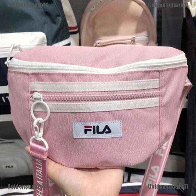 [GOLDENS] Fila Men Women Chest Bag Woemen Waist Bag Sport Shoulder Messenger Sling Bag