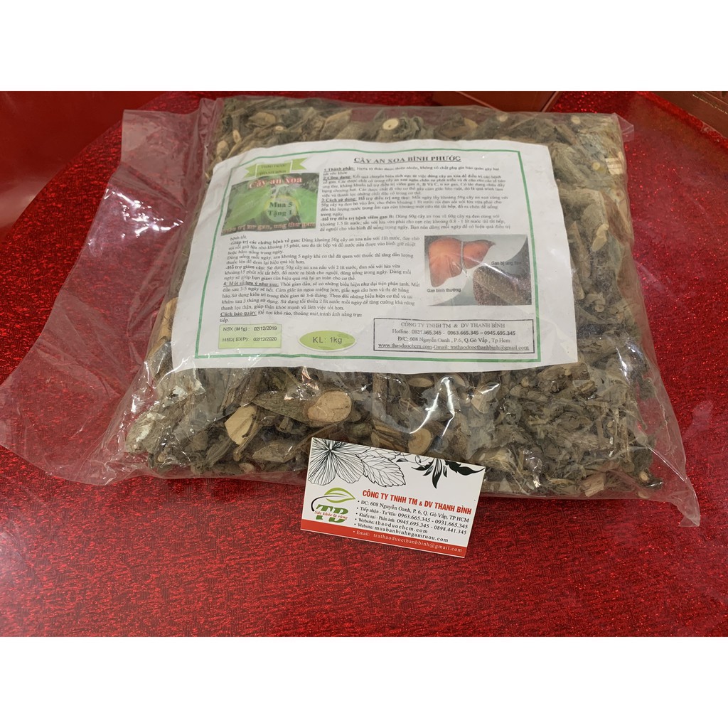 Cây An Xoa Khô 500g - Hàng Loại 1 - Thảo Dược Thanh Bình