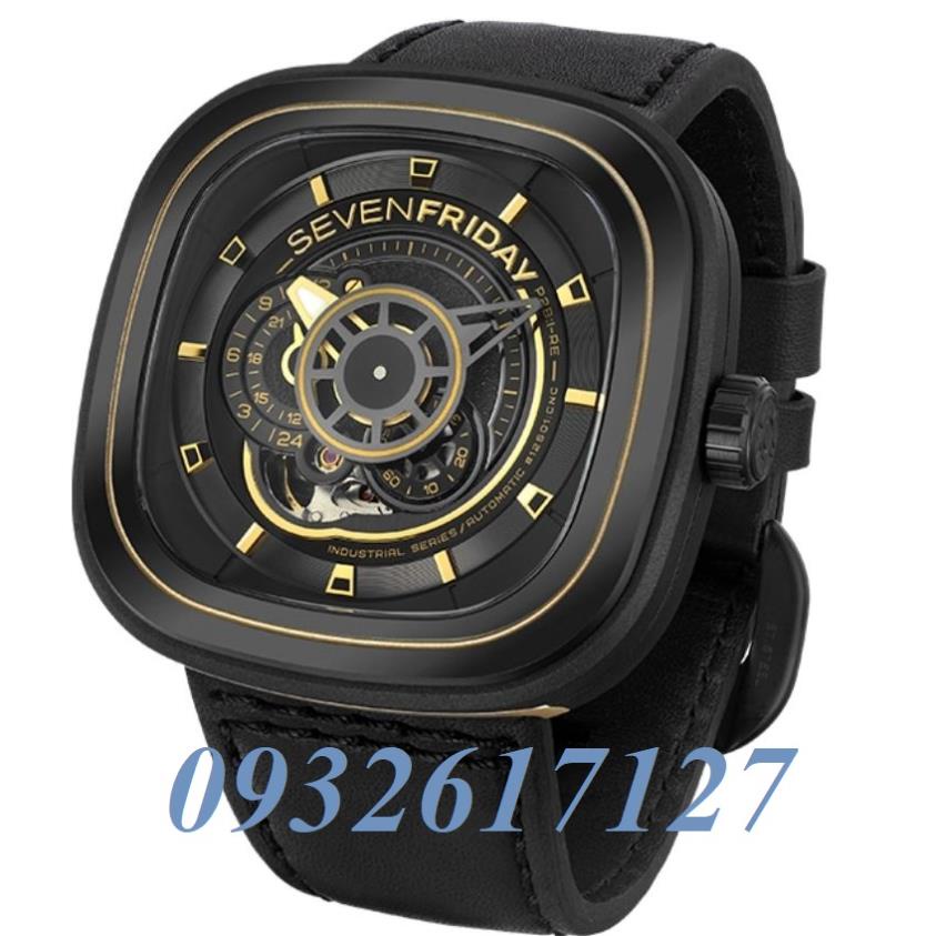 Đồng Hồ Nam SevenFriday SF - P2B/02 Automatic + Tặng 01 Dây Cao Su