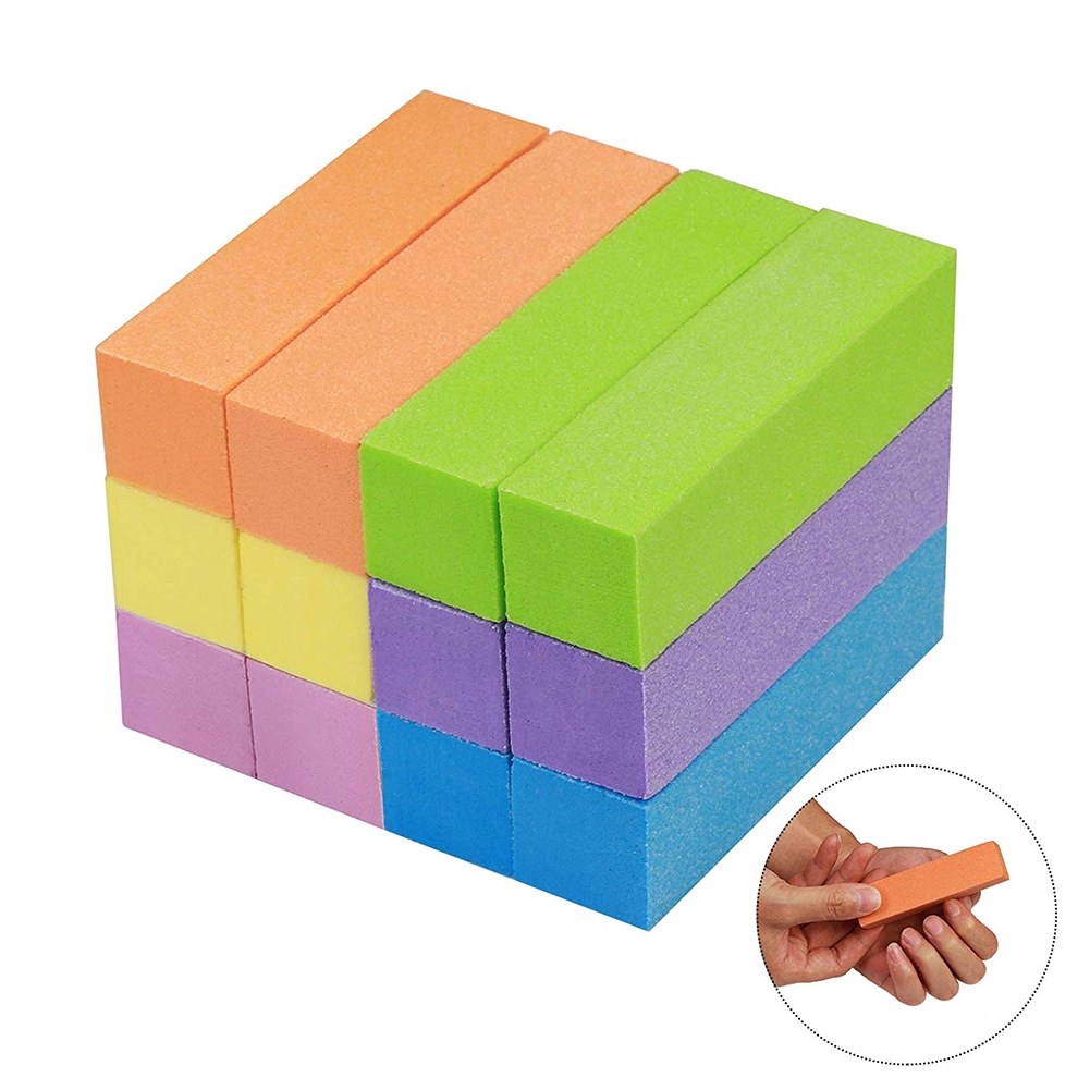 [Hàng mới về] Set 2 khối xốp dũa móng chất lượng cao tiện dụng