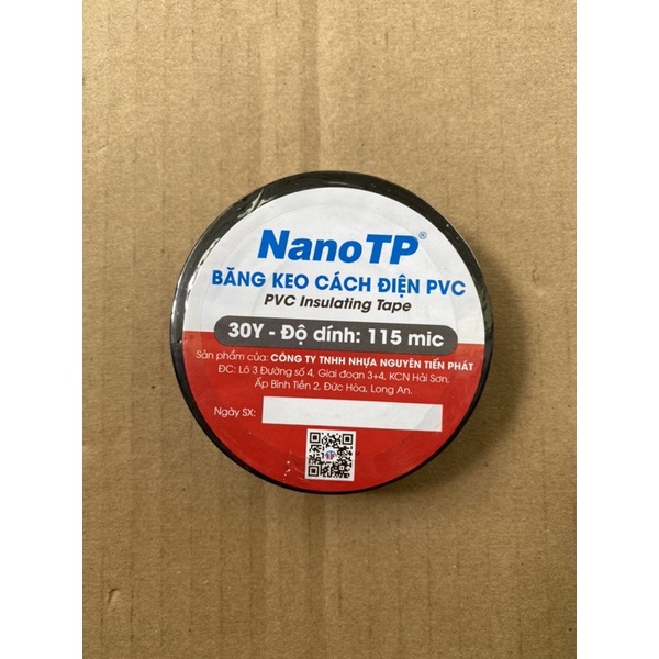 Băng Keo Cách Điện Nano 10Y, 20Y, 30Y Tiến Phát PVC