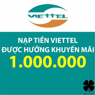 Nạp Tiền Điện Thoại Viettel 1.000.000