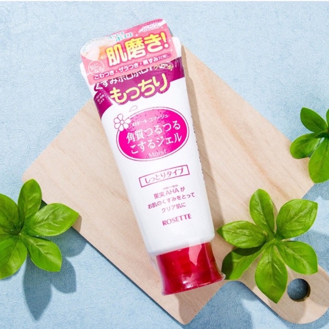 Gel tẩy tế bào chết Rosette Nhật Bản 120g