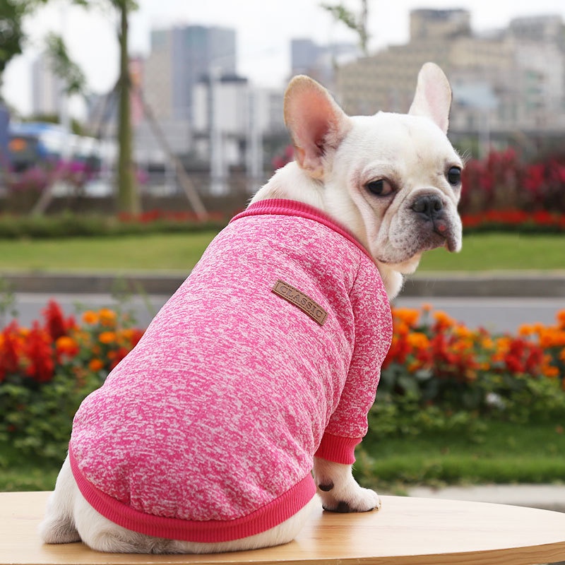 Quần Áo Kawaii Cho Chó Cho Chó Nhỏ Áo Len Quần Áo Ấm Cho Bulldog Pháp Chihuahua Trang Phục Áo Khoác Phụ Kiện Quần Áo Thú Cưng