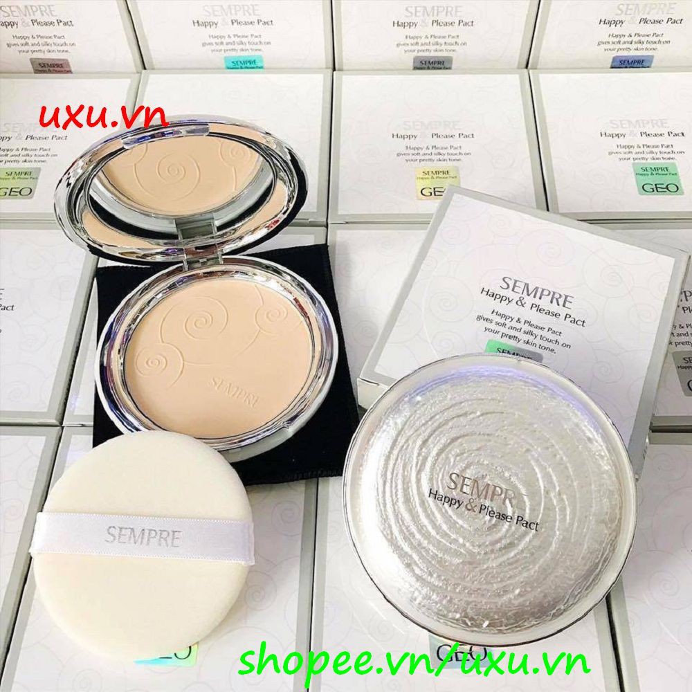 Phấn Phủ Siêu Mịn Số 02 Geo Lamy Ngọc Trai Tông Da Tự Nhiên Sempre Happy & Please Pact, Với uxu.vn Tất Cả Là Chính Hãng.